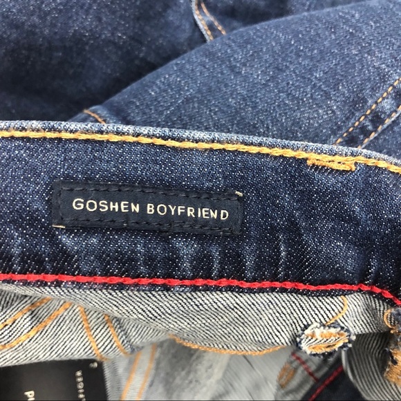 Tommy Hilfiger Blue High Rise Boyfriend Jeans with Floral Embroidery Size 6 - Picture 7 of 8